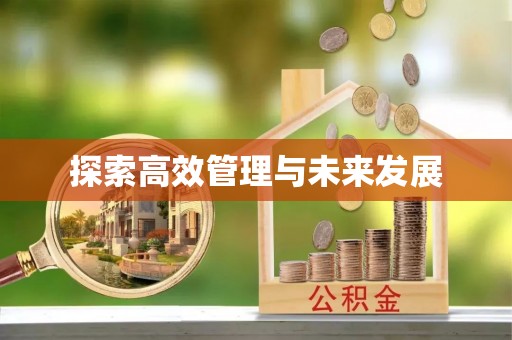 普洱探索高效管理与未来发展