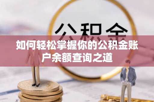 普洱如何轻松掌握你的公积金账户余额查询之道