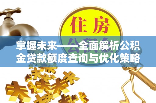 普洱掌握未来——全面解析公积金贷款额度查询与优化策略