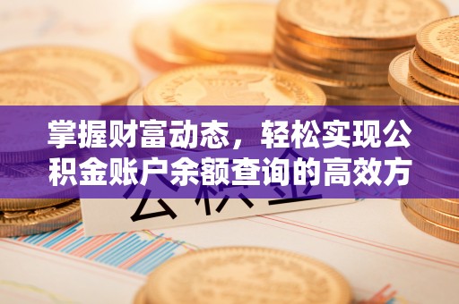 普洱掌握财富动态，轻松实现公积金账户余额查询的高效方法