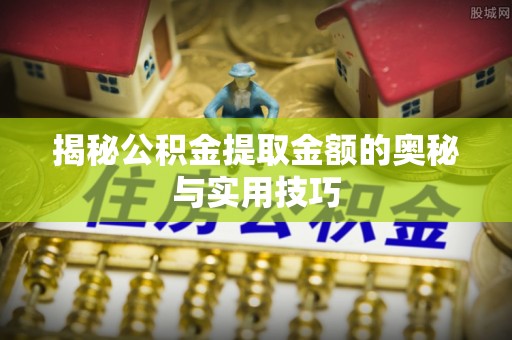 普洱揭秘公积金提取金额的奥秘与实用技巧