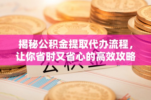 普洱揭秘公积金提取代办流程，让你省时又省心的高效攻略