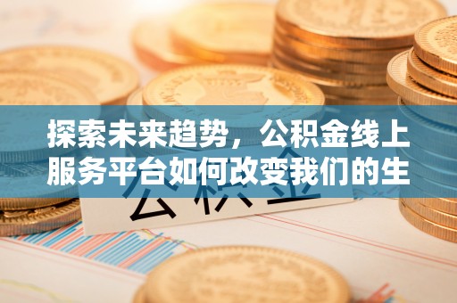 普洱探索未来趋势，公积金线上服务平台如何改变我们的生活
