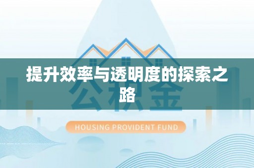 普洱提升效率与透明度的探索之路