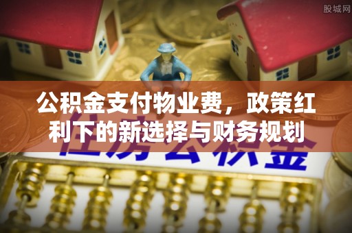 普洱公积金支付物业费，政策红利下的新选择与财务规划