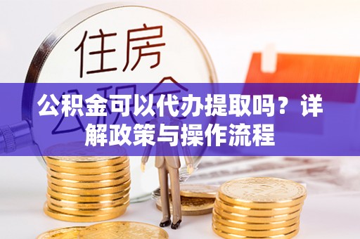 普洱公积金可以代办提取吗？详解政策与操作流程