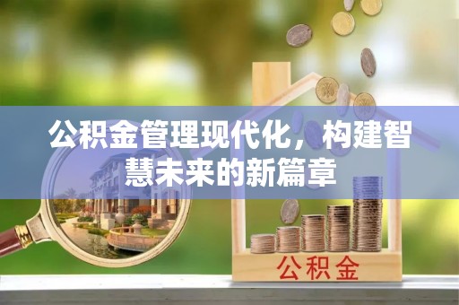 普洱公积金管理现代化，构建智慧未来的新篇章