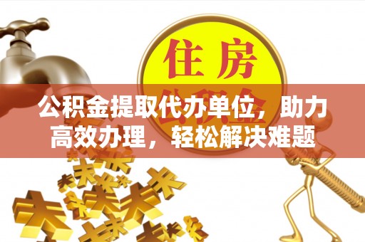 普洱公积金提取代办单位，助力高效办理，轻松解决难题