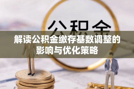 普洱解读公积金缴存基数调整的影响与优化策略