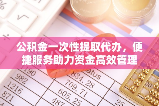 普洱公积金一次性提取代办，便捷服务助力资金高效管理