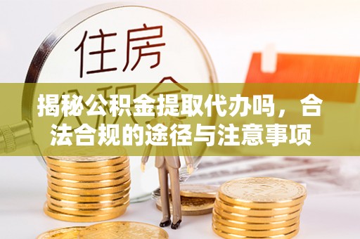 普洱揭秘公积金提取代办吗，合法合规的途径与注意事项