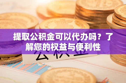 普洱提取公积金可以代办吗？了解您的权益与便利性