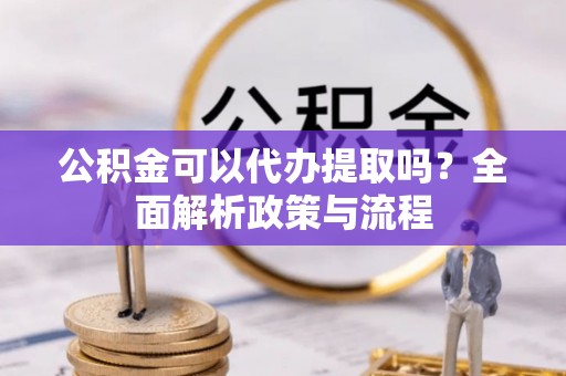 普洱公积金可以代办提取吗？全面解析政策与流程
