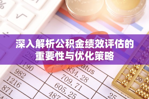 普洱深入解析公积金绩效评估的重要性与优化策略