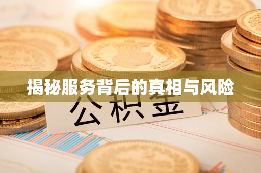 普洱揭秘服务背后的真相与风险
